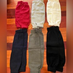 6 Pair Leg Warmer Bundle